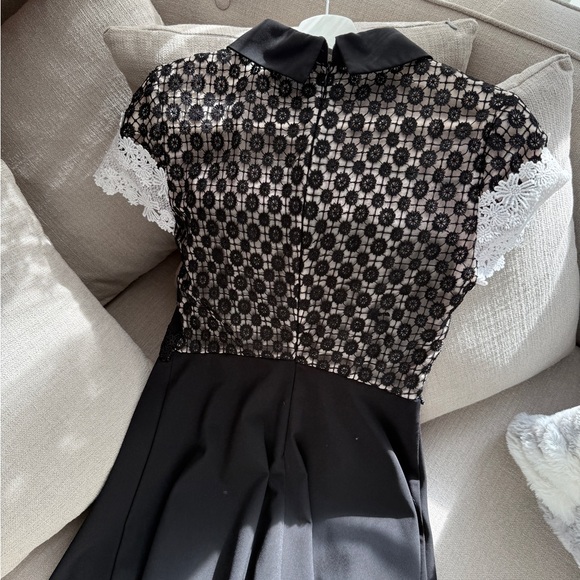 Stylish Black Lace Dress - Picture 6 of 13